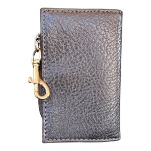 Tyler Rodan Brown Faux Leather Key Chain Mini Wallet